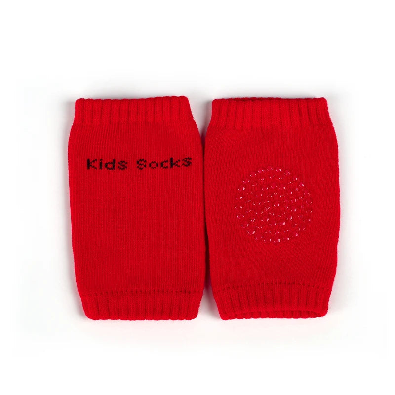 Baby Knee Pads – Soft Cotton Crawling Knee Protectors for Infants & Toddlers (0–2 Years, Unisex)