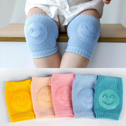 Baby Knee Pads – Soft Cotton Crawling Knee Protectors for Infants & Toddlers (0–2 Years, Unisex)